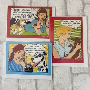 Dog is Good Funny Dog Theme Greeting Cards
